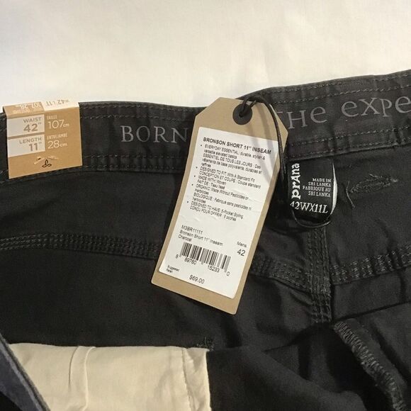 New prAna Bronson 11"" Inseam Athletic Shorts - Picture 3 of 6